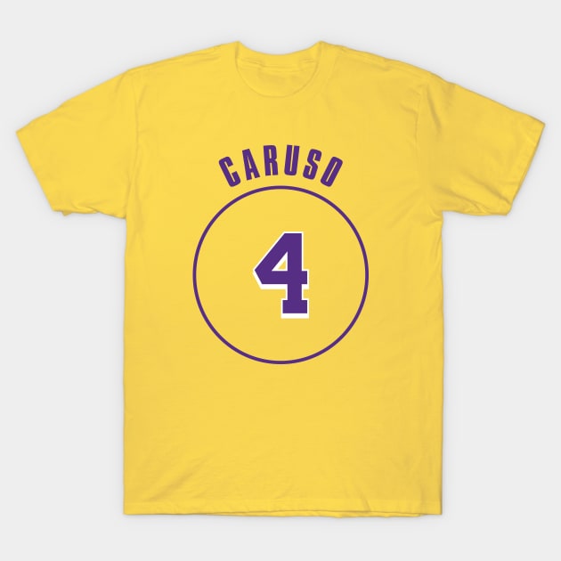 Alex Caruso Name and Number T-Shirt by Legendary